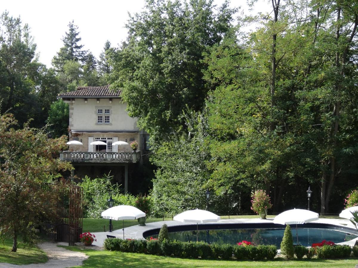 Hostellerie Restaurant Les Gorges De L'Aveyron Bruniquel Exterior foto