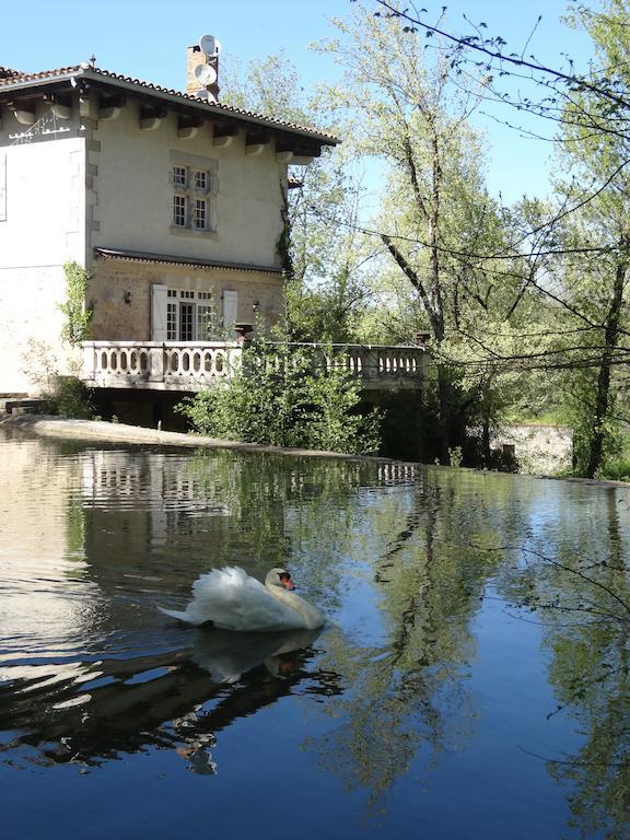 Hostellerie Restaurant Les Gorges De L'Aveyron Bruniquel Exterior foto