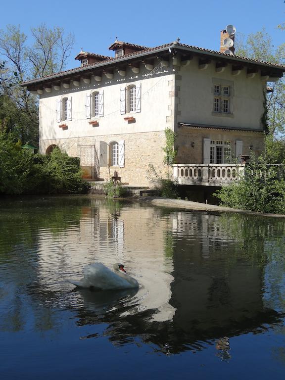 Hostellerie Restaurant Les Gorges De L'Aveyron Bruniquel Exterior foto