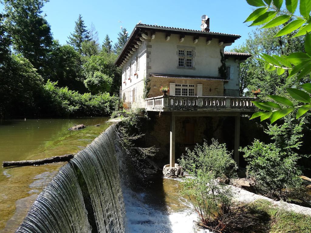 Hostellerie Restaurant Les Gorges De L'Aveyron Bruniquel Exterior foto