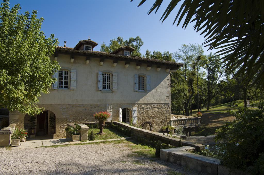 Hostellerie Restaurant Les Gorges De L'Aveyron Bruniquel Exterior foto